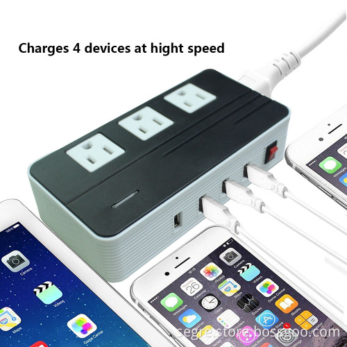 200W 110V Travel Adapter Power Converter USA Amazon Hot selling with EU AC power cord US AU UK plugs
